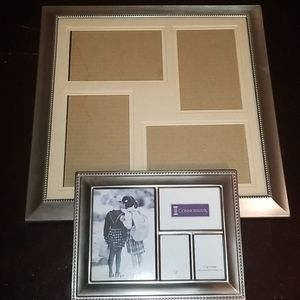 Sivler Picture Frame Set
